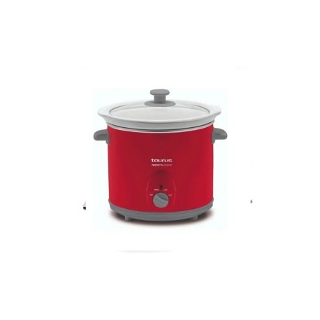Olla de Lenta Coccion 2.84 LTS Roja Taurus...