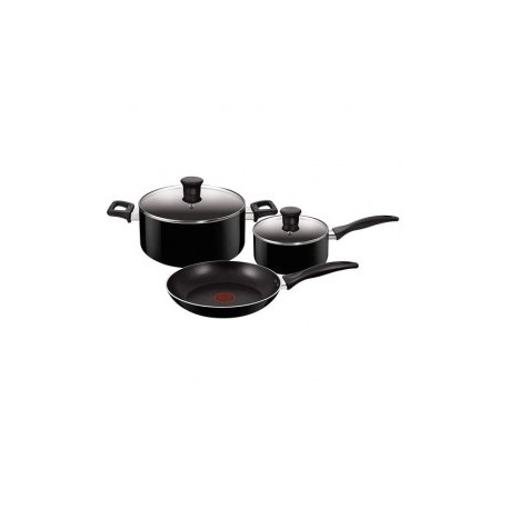 Bateria T-fal A741S584 Family Cook Negra 5...