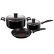 Bateria T-fal A741S584 Family Cook Negra 5...